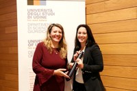 La premiata Monica Conzut con Ramona Zilli