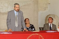 Conferenza stampa ad Aquileia