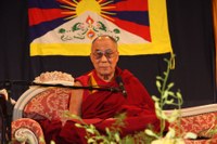 Un'altra immagine del Dalai Lama