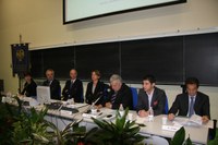 I relatori: Rosita Carnevalini, Marco Petti, Piero Pinamonti, Cristiana Compagno, Alessandro Ortis, Matteo Tonon, Carlo Crea