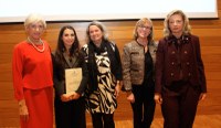 Silvia Ciardi con le rappresentanti dei Club Soroptimist