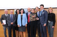 Foto di gruppo al termine della cerimonia