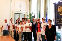 Foto di gruppo con i volontari Admo intervenuti