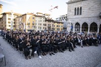 Laureati in Loggia di San Giovanni 