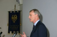 Spence parla all'università di Udine