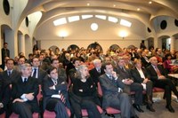 Le autorità all'inaugurazione