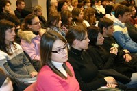 Gli studenti all'inaugurazione