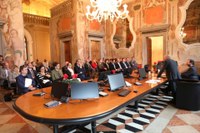 L'incontro a palazzo Antonini-Maseri con la comunità accademica