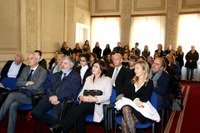 Pubblico alla cerimonia inaugurale