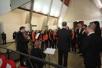 Il coro d'ateneo canta il Gaudeamus