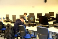 Un altro scorcio dell'aula di informatica