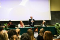 Da sinitra Fabiana Fusco, Antonella Riem, Roberto Pinton, Graziella Priulla