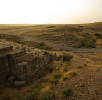 Vista dell’acquedotto costruito dal re assiro Sennacherib