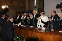 Livio Felluga proclamato dottore honoris causa