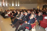 Pubblico all'inaugurazione