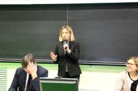 Laura Rizzi intervento all'inaugurazione