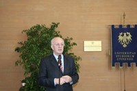 Il presidente della Fondazione Crup, D'Agostini