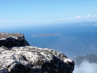 Particolare di Cape Point nel Table mountain national park