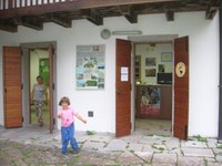 L'ingresso del Centro visite