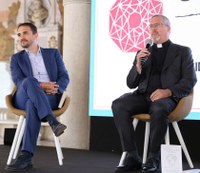 "Core value": Fabio Santini e padre Philip Larrey