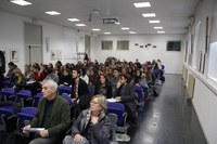 Il pubblico nella sala Gusmani di palazzo Antonini