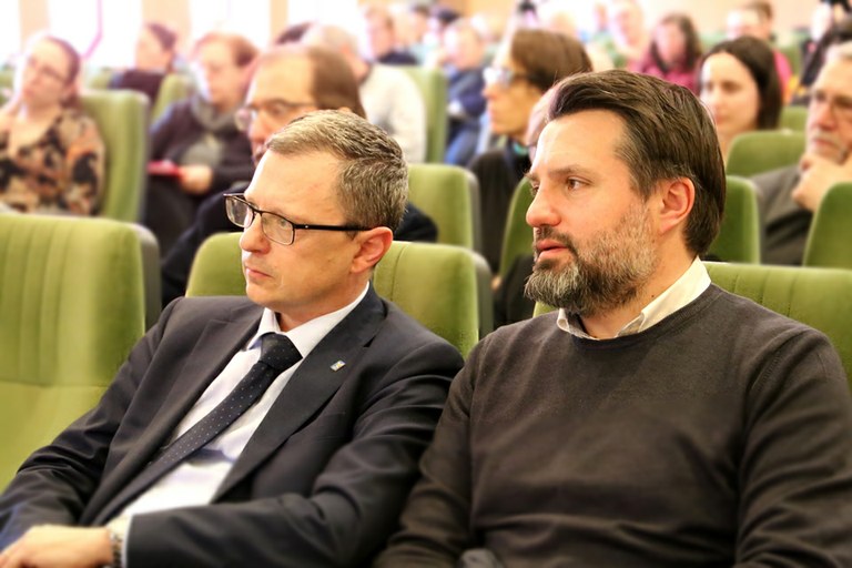 Stefano Zannier con Francesco Brollo