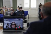 Pubblico alla presentazione delle ricerche (foto Caterina Giacomini)