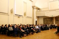 Sala Aiace con pubblico e giuria