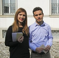 Jaqueline Velkoski e Samir Abu Rumeileh 